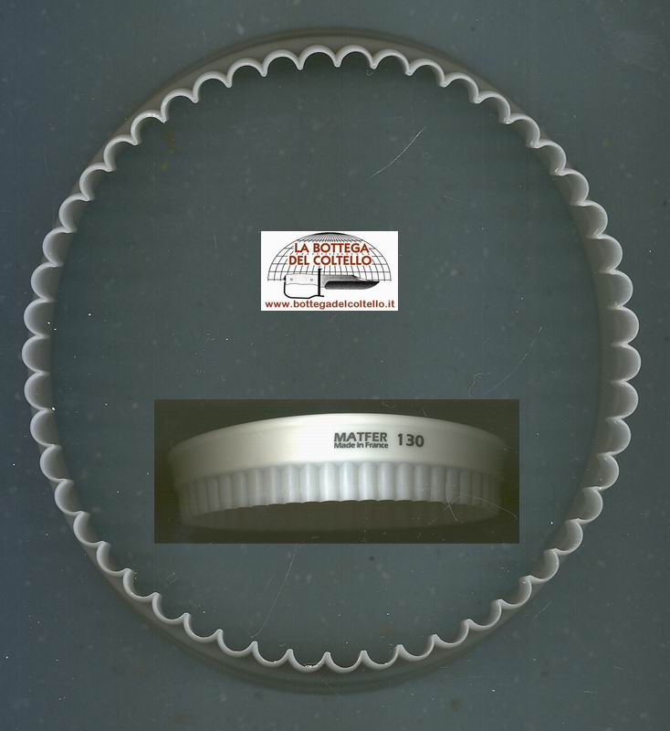 Round fluted pastry cutter mm 130