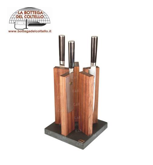 Ceppo Kai magnetico, legno e pietra 