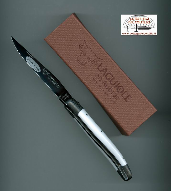 Coltello chiudibile Prius 2 corian bianco