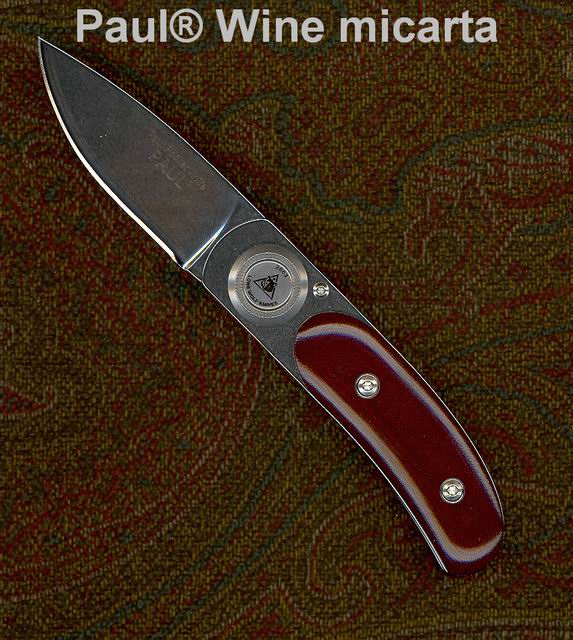 Folder micarta handle