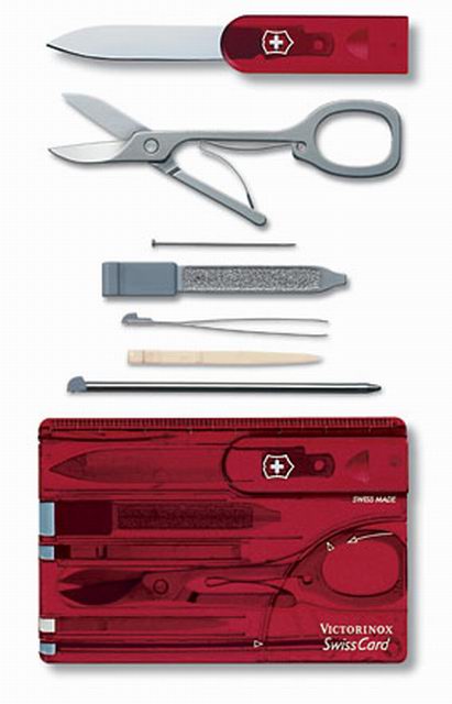 Swiss Card ruby Victorinox