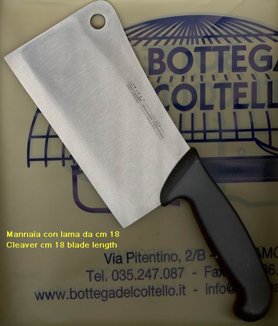 Sanelli mannaia con lama da cm. 18 