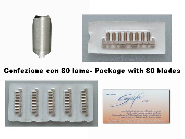 Safe lame PLATINUM monouso 0,5