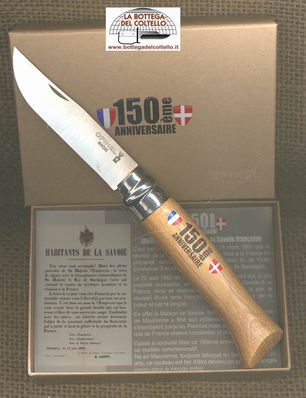 Savoia 150ème anniversaire folding knife n° 8