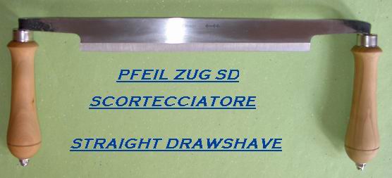Pfeil straight drawshave ZugSd