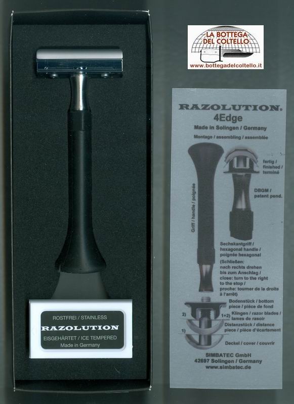 Simba Tec Razor with 2 blades Razolution