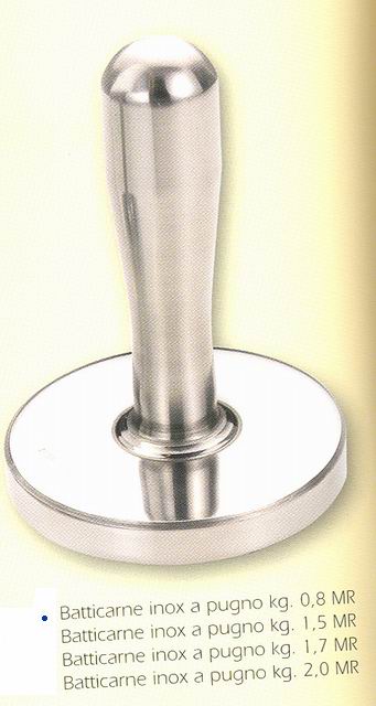 Stainless steel meat mallet kg 0,8