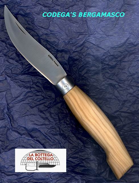Coltello Bergamasco ulivo 12