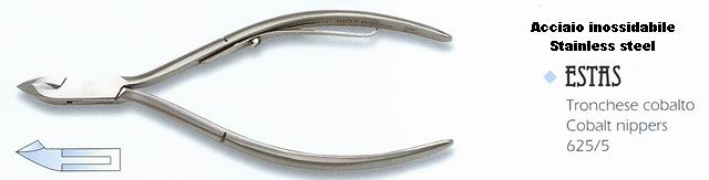 Tronchesina per cuticole 625/7