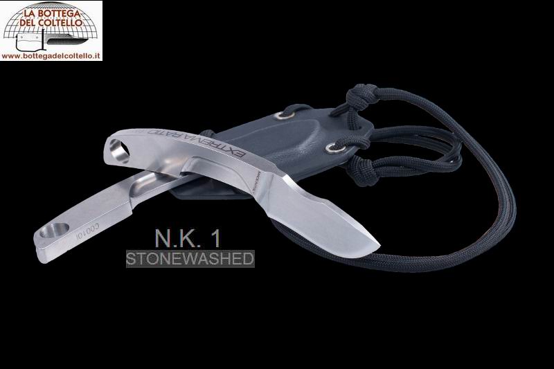 Coltello da collo NK1 stonewashed 