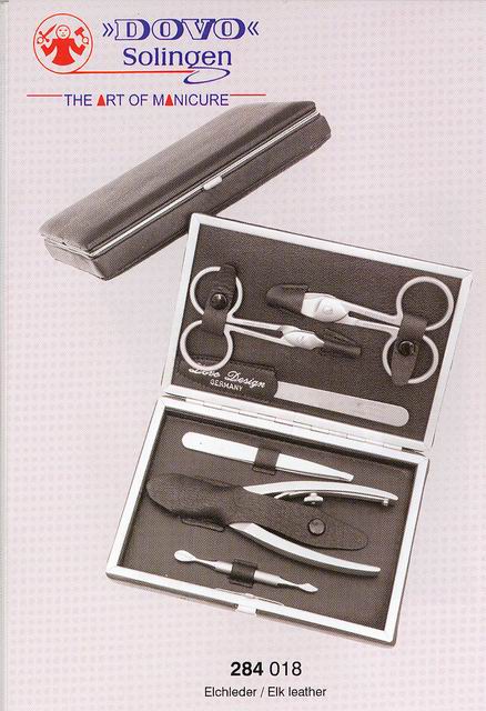 Set manicure e pedicure Dovo inox