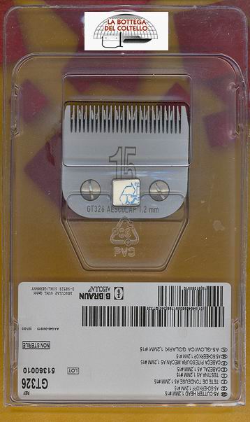 Aesculap Testina GT 326 per tosatrice