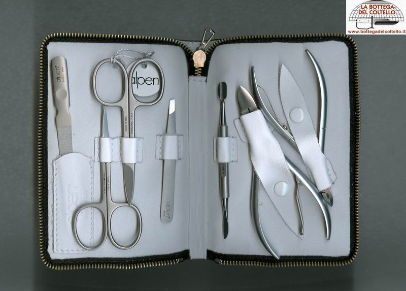 Alpen Set manicure pelle bianca
