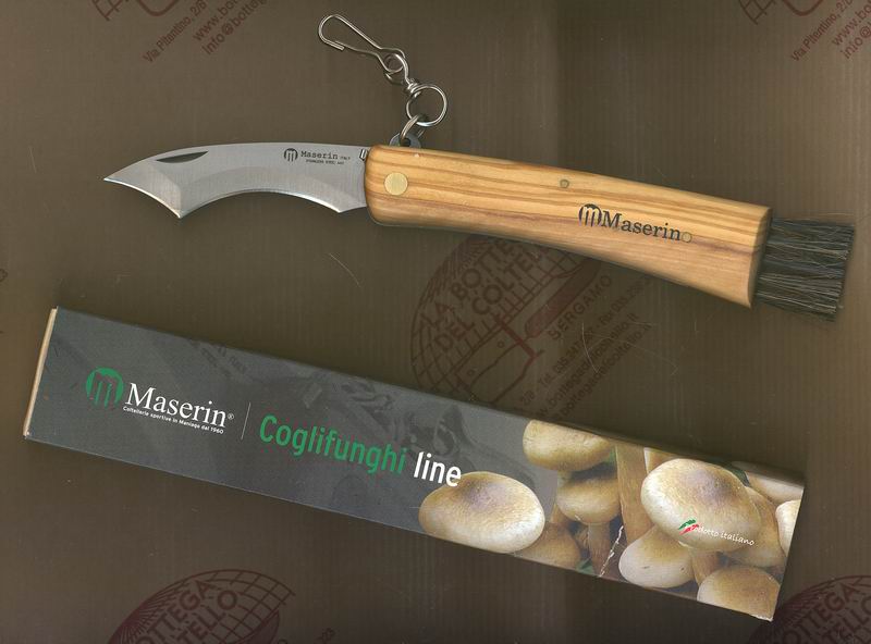 Coltello Maserin chiudibile per funghi