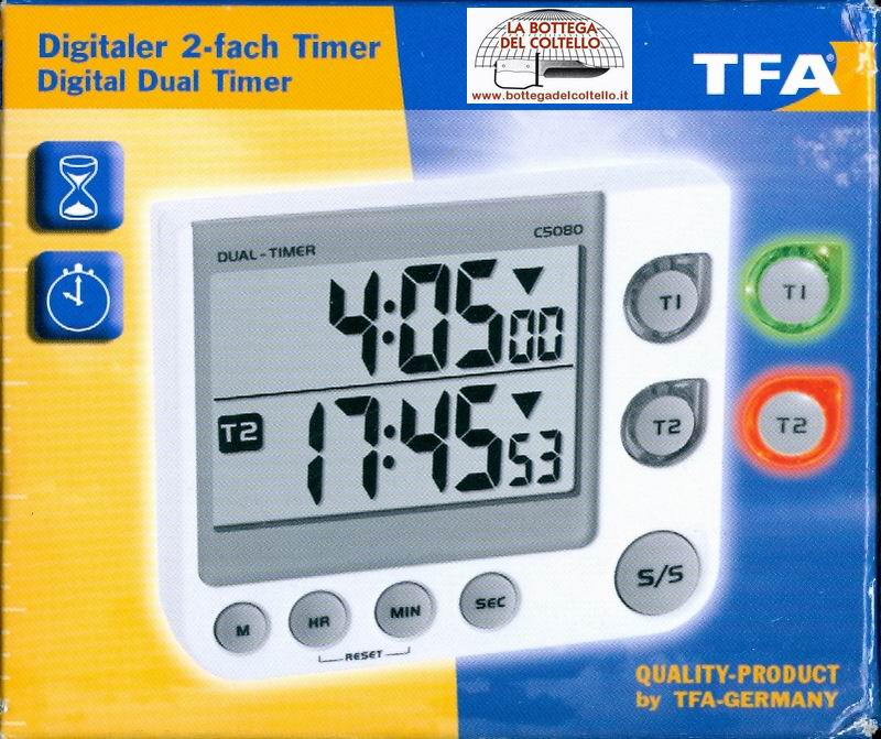 Tfa Timer elettronico doppio