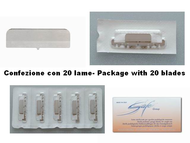 Safe lame PLATINUM monouso 5