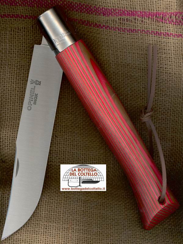 Coltello Teja Tranchete. Legno Rosso. 7 Cm - Foto 4