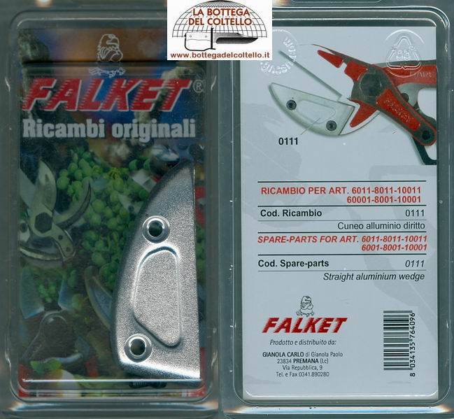 Falket 0111 Cuneo alluminio diritto