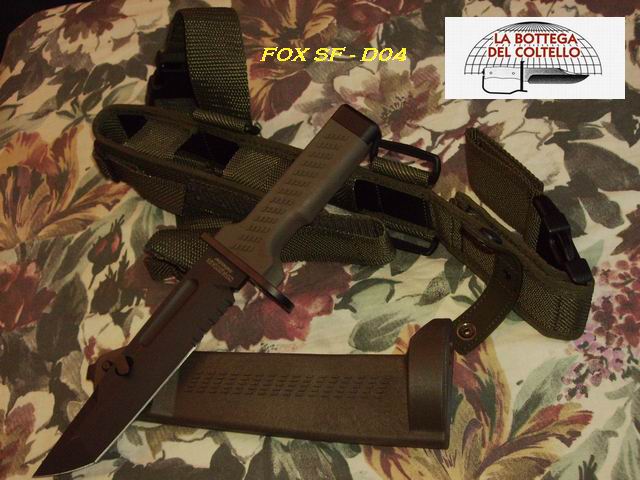 Fox coltello sopravvivenza Spartan Defender