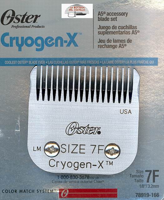  OSTER Clipper blade 78919-166 mm 3,2