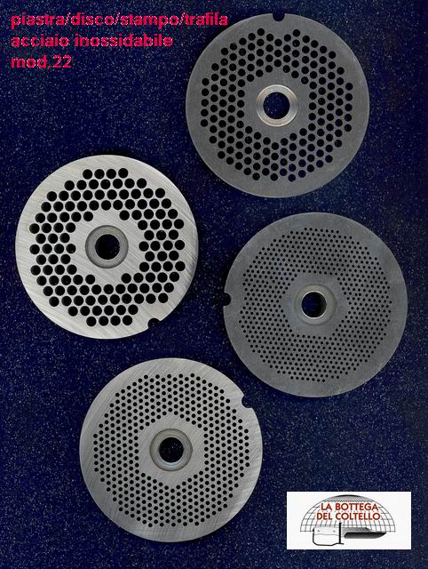 Salvador Plate mod 22 for meat mincer mm 2 