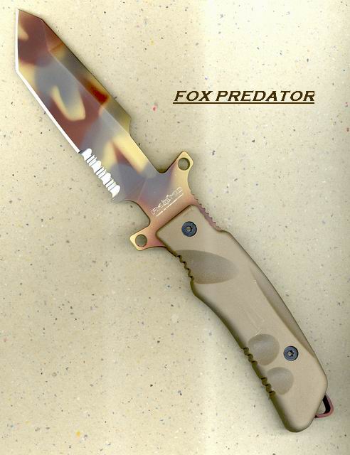Fox Predator P3DC tanto desert