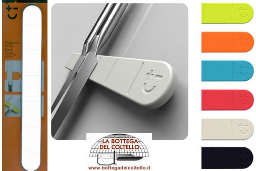 Barra magnetica gommata bianca cm 30