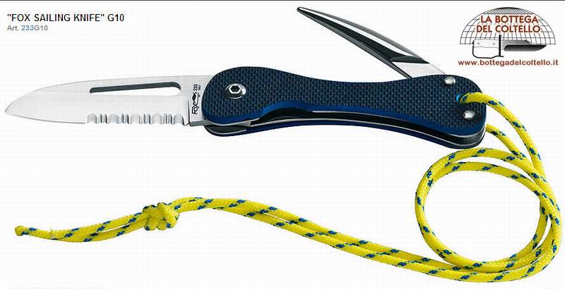 Fox coltello per vela Sailing knife