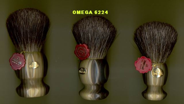 Omega Pure badger shaving brush 6224