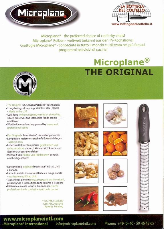 Microplane 46020 Black zester-grater