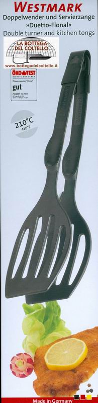 Duetto Flonal Double turner and kitchen tongs
