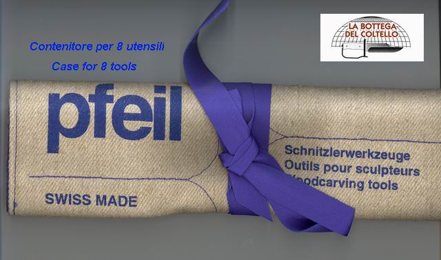 Pfeil Rotolo per 8 utensili Rl 8
