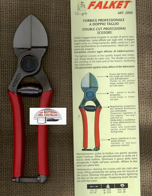 Falket Forbice potare doppia lama