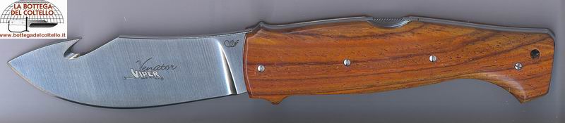 Coltello Viper chiudibile da caccia cocobolo
