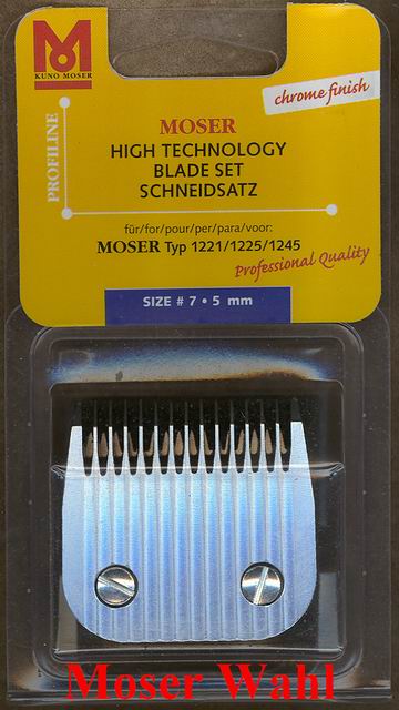 Moser Blade set - mm 5