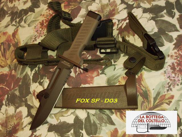 Fox coltello survival Spartan Defender
