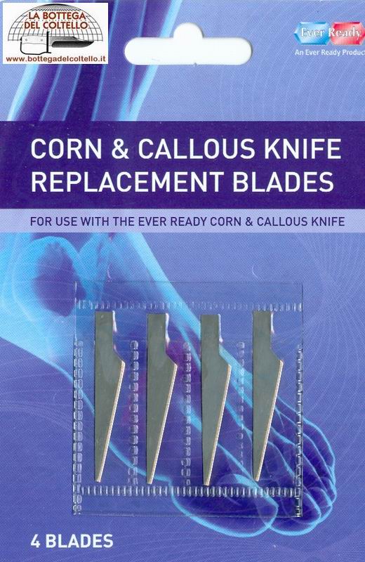 Lame per taglia calli Ever ready