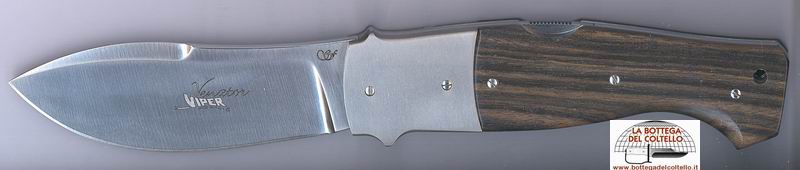 Viper Hunting knife titanium and ebony