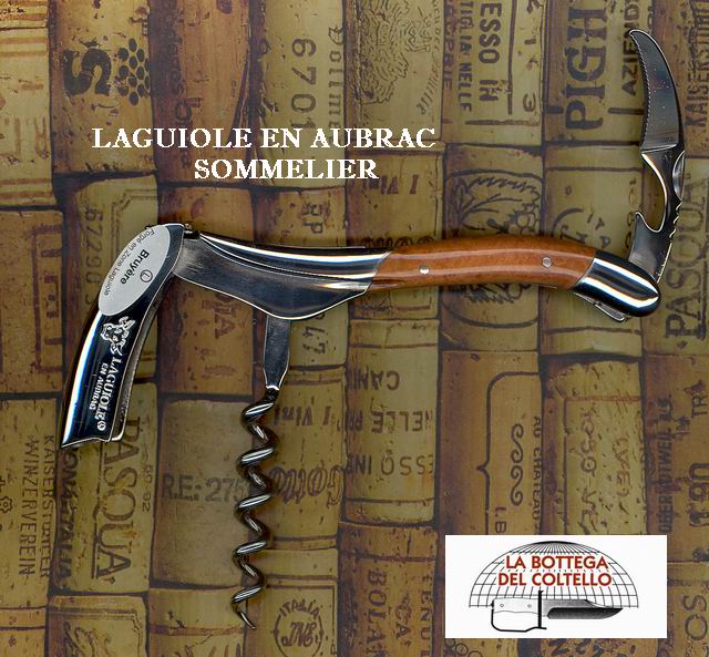 Laguiole en Aubrac Cavatappi Sommelier radica