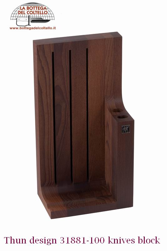 ZWILLING Twin Signature Ceppo Portacoltelli 6 Pezzi – Coltelli E Forbici, Acciaio Tedesco, Blocco In Legno Di Betulla