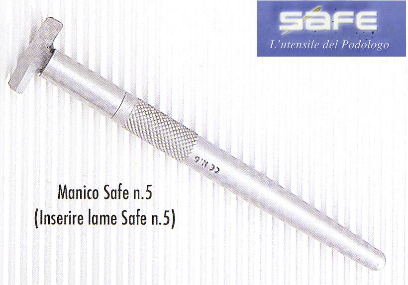 Manipolo 5 per lame tagliacalli monouso del 5