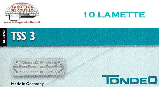 TSS 3 10 Tondeo blades