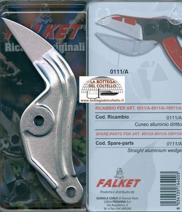 Falket 0111/A Cuneo alluminio diritto 