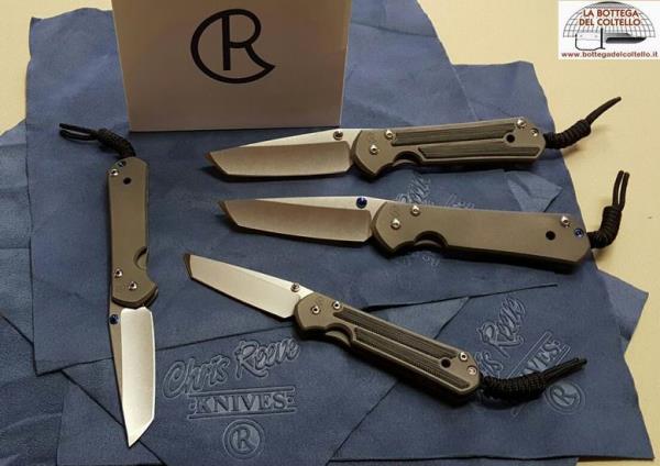Chris Reeve L31-1010 Large Sebenza 31 Large Plain Tanto Coltello Da - Foto 10