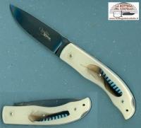 Folding knife Quality jay feathers