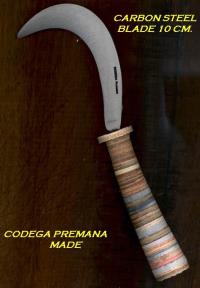 Codega Roncola Como impugnatura cuoio 