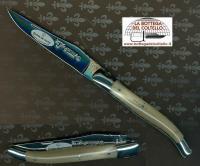 Laguiole Aubrac coltello chiudibile compasso