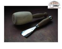Heavy-duty fishtail & carver's mallet Pfeil