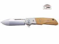 Clap micarta naturale e titanio