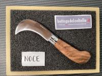 Billhook Valtellina model 8 walnut wood